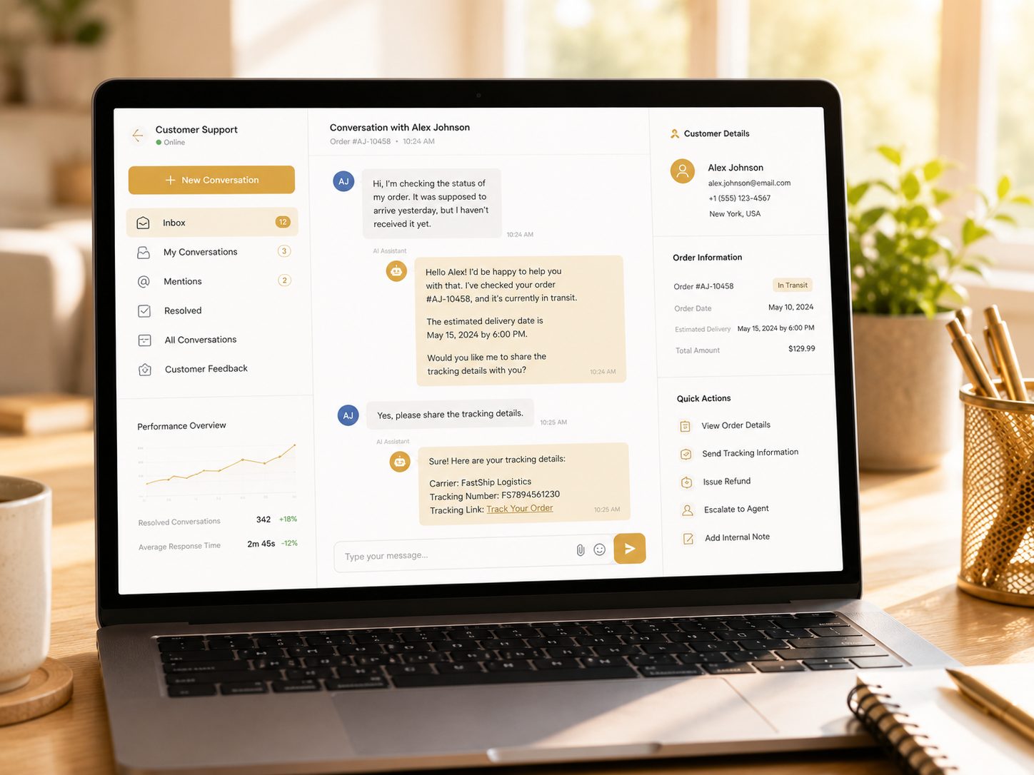 Illustration of Custom SaaS Applications & AI Chatbots